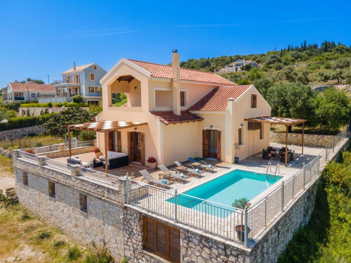 Guiscardos Luxury Villa Fiskardo Exterior foto